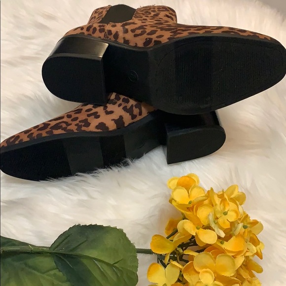 NEW! Brown Leopard Booties by A New Day - Picture 3 of 3